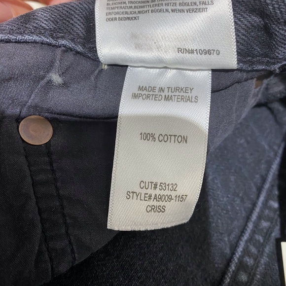 Agolde Criss Cross Upsized Short in Photogram - Picture 10 of 10